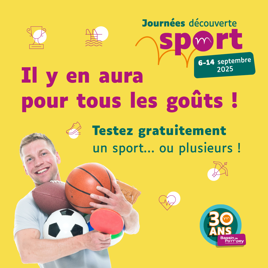 Il y en aura pour tous les goûts ! Testez gratuitement un sport ou plusieurs